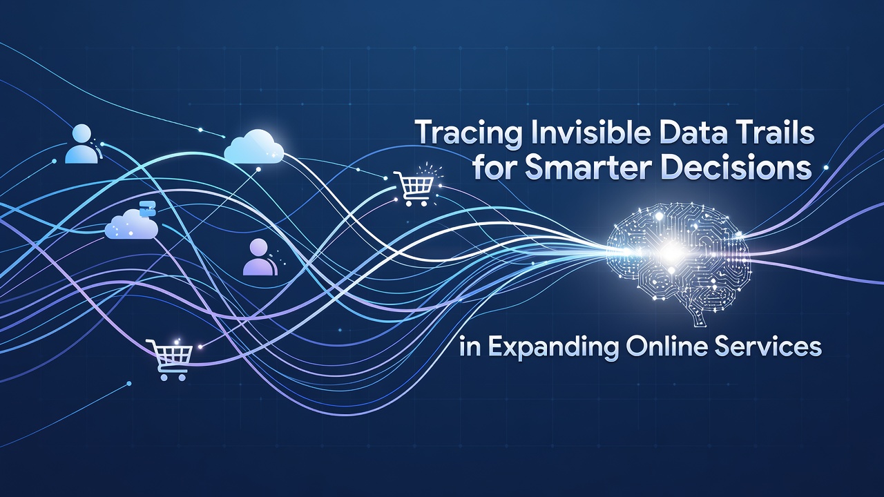 Tracing Invisible Data Trails for Smarter Decisions in Expanding Online Services